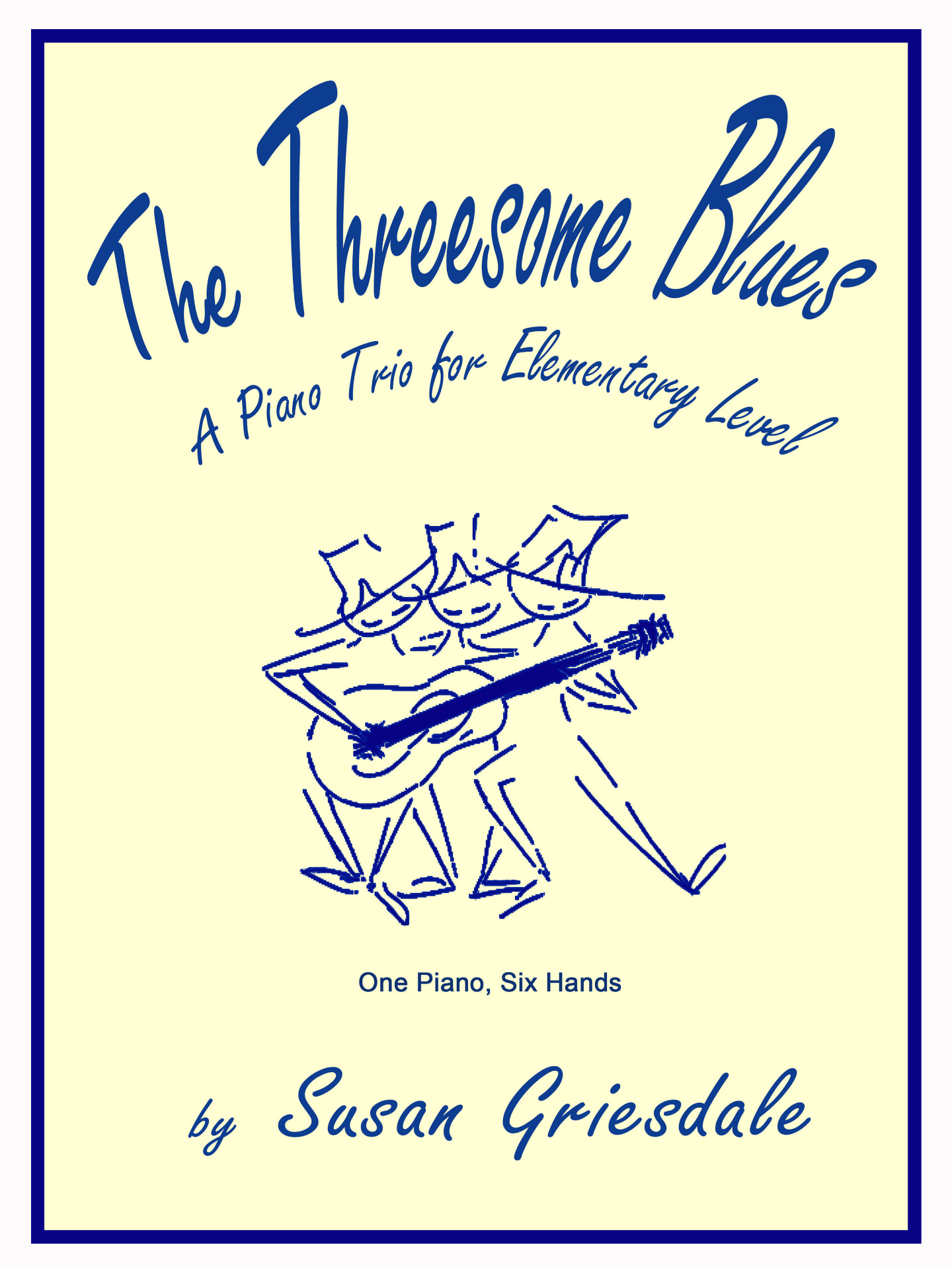 Cover of Threesome Blues by Susan Griesdale